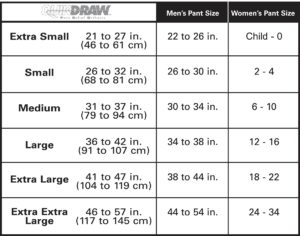 ASPEN QUIKDRAW RAP, BLACK, X-SMALL