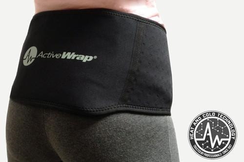 ActiveWrap Heated Back Wrap/Ice Pack for Back (All in 1)