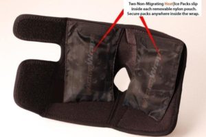 Ankle & Foot Packs/Wraps (Ice & Heat)- S-M