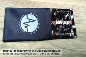 Ankle & Foot Packs/Wraps (Ice & Heat)- S-M