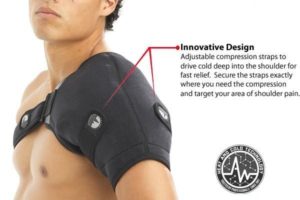 Shoulder Ice & Heat Wraps/Packs (All-in-1)- Small-Medium